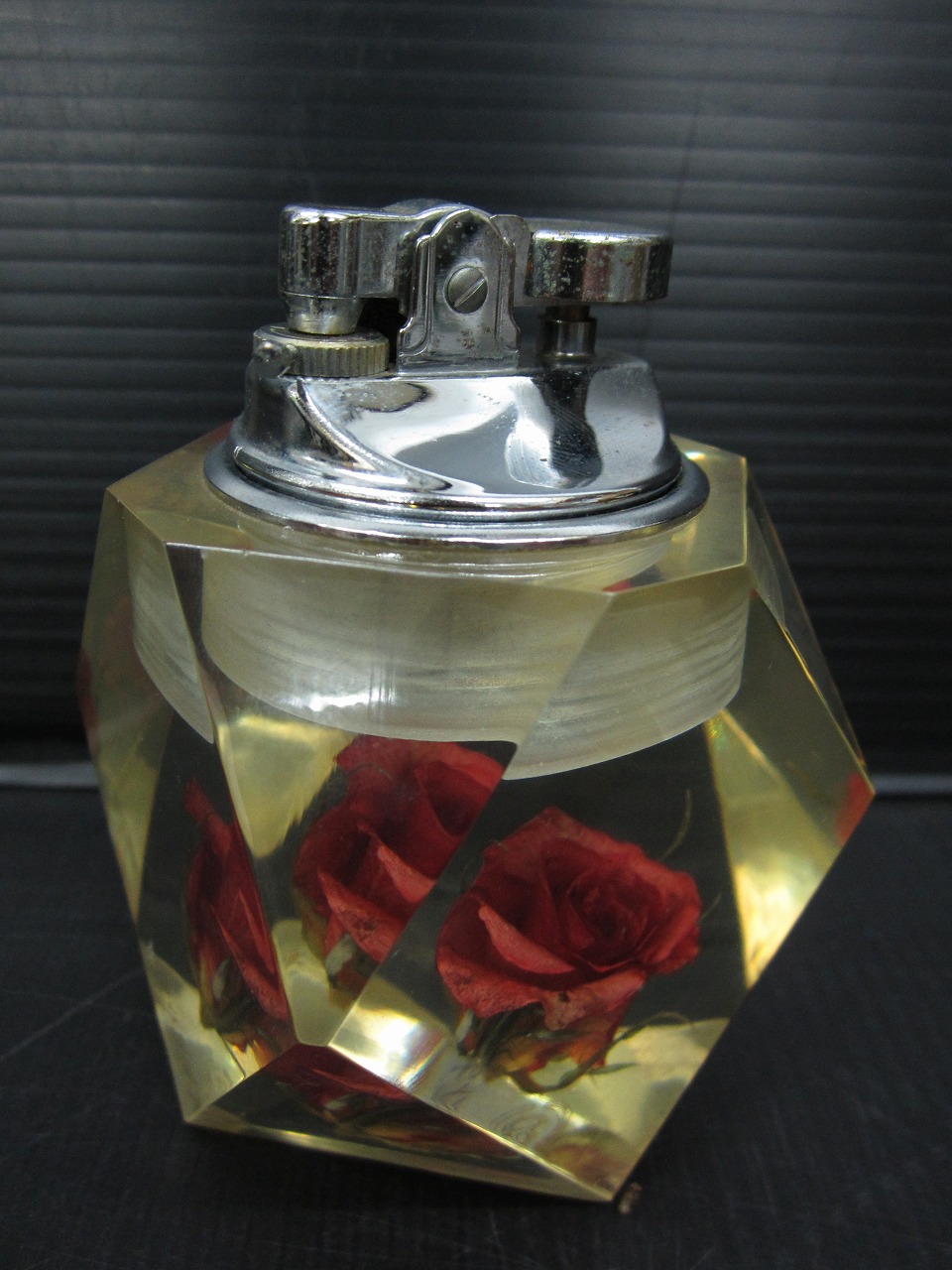 昭和レトロ 水中花 ガスライター 日本触媒化学 中古品 | 古道具・昭和